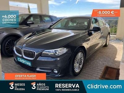 Usado BMW 520 190 CV (139 kW) 2015 Gris Berlina
