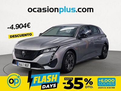 Usado Peugeot 308 Active 130 CV (95 kW) 2024 Gris / plata Berlina