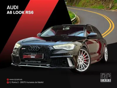 Usado Audi A6 Competition 190 CV (139 kW) 2015 Negro Familiar