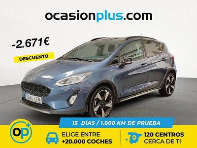 Azul Usado 2020 Ford Fiesta Active Utilitario | 12.890 € (Precio justo)