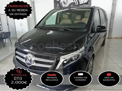 Usado Mercedes V220 Avantgarde 163 CV (119 kW) 2022 Negro Monovolumen