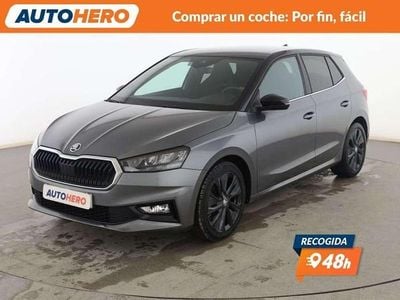 Usado Skoda Fabia Ambition 110 CV (80 kW) 2023 Gris Utilitario