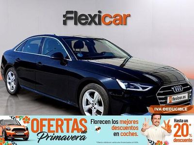 Usado Audi A4 Advanced Plus 136 CV (100 kW) 2021 Negro Berlina