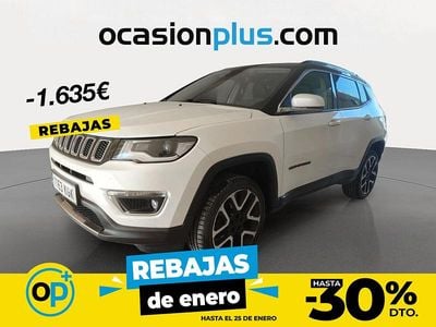 Blanco Usado 2017 Jeep Compass Limited SUV | 16.658 € (Precio justo)