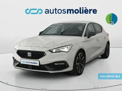 Usado Seat Leon FR 150 CV (110 kW) 2022 Blanco Berlina