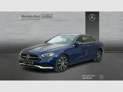 Käytetty Mercedes E220 Avantgarde 194 HP (142 kW) 2021 Sininen Coupe - kaksiovinen