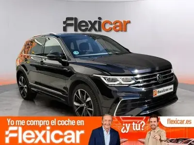Usado VW Tiguan R-line 200 CV (147 kW) 2022 Negro SUV
