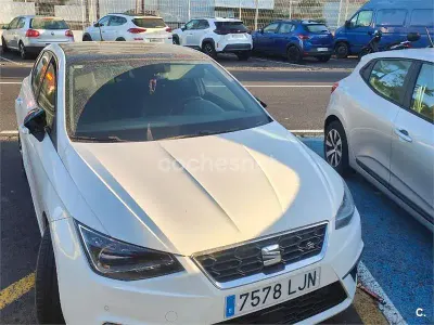 Usado Seat Ibiza FR 115 CV (84 kW) 2020 Blanco Utilitario