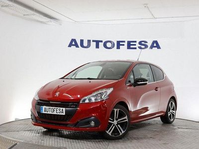 Usado Peugeot 208 GT-line 110 CV (80 kW) 2017 Rojo Utilitario