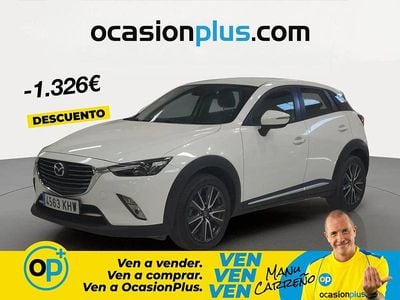 Begagnad Mazda CX-3 Luxury 105 HK (77 kW) 2018 Vit SUV