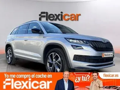Usado Skoda Kodiaq SportLine 150 CV (110 kW) 2021 Gris SUV