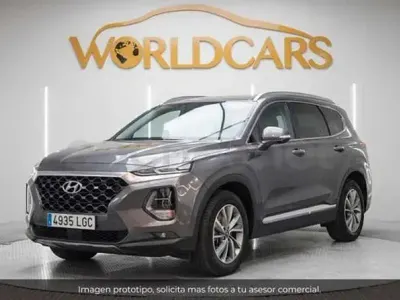 Usado Hyundai Santa Fe Style 200 HP (147 kW) 2020 Cinzento SUV