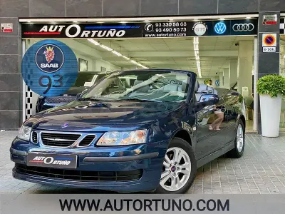 Usado Saab 9-3 Linear 150 CV (110 kW) 2007 Azul Descapotable