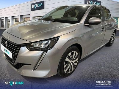 Usado Peugeot 208 Active 100 CV (73 kW) 2020 Gris Utilitario