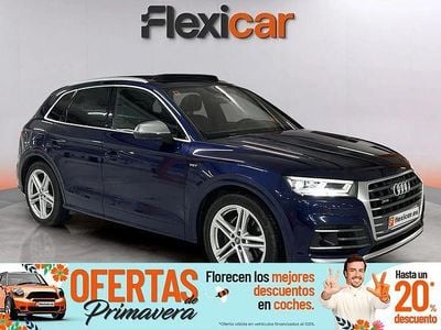 Usado Audi SQ5 354 CV (260 kW) 2018 Azul SUV
