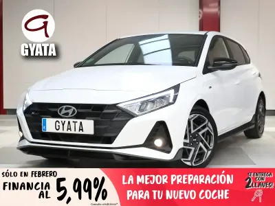 Brugt Hyundai i20 N Line 79 HK (58 kW) 2025 Hvid Sedan