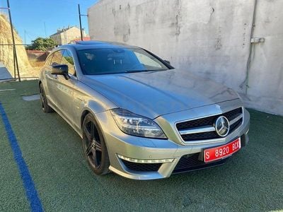 Usado Mercedes CLS63 AMG Shooting Brake AMG 557 CV (409 kW) 2013 Gris / plata Familiar