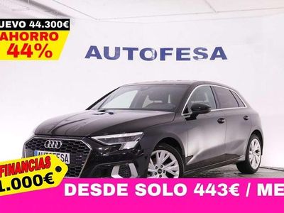 Usado Audi A3 150 CV (110 kW) 2021 Negro Berlina