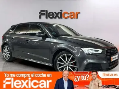 Usado Audi A3 Sportback S-Line 150 CV (110 kW) 2019 Gris Utilitario