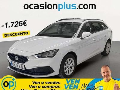 Usado Seat Leon ST Style 131 CV (96 kW) 2023 Blanco Familiar