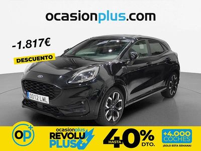 Usado Ford Puma ST-Line X 125 CV (91 kW) 2021 Negro SUV