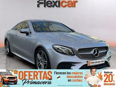Usado Mercedes E220 194 CV (142 kW) 2019 Gris / plata Coupe