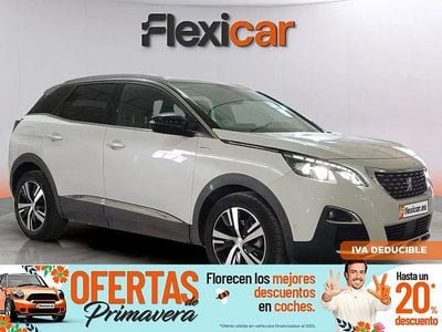 Usado Peugeot 3008 GT-line 130 CV (95 kW) 2018 Blanco SUV