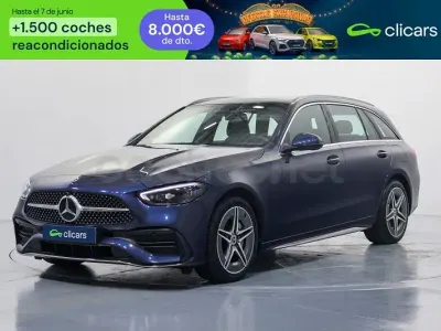 Usado Mercedes C300e 320 CV (235 kW) 2024 Azul Familiar