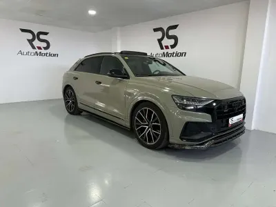 Usado Audi Q8 S-Line 286 CV (210 kW) 2020 Negro SUV