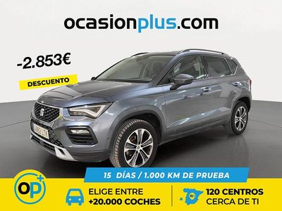 Usado Seat Ateca Style 150 CV (110 kW) 2021 Azul SUV