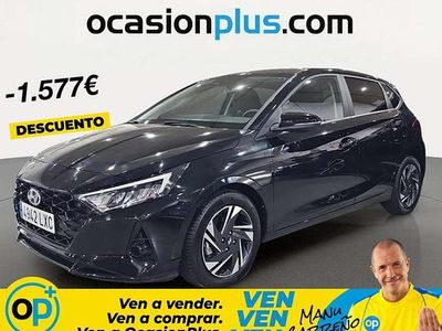 Brugt Hyundai i20 101 HK (74 kW) 2022 Sort Hatchback