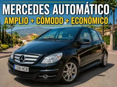 Usado Mercedes B180 109 CV (80 kW) 2011 Negro Utilitario