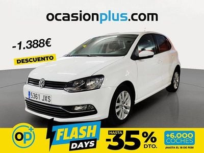 Usado VW Polo 90 CV (66 kW) 2017 Blanco Utilitario