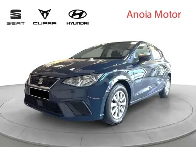 Usado Seat Ibiza Reference 95 CV (69 kW) 2019 Azul Utilitario