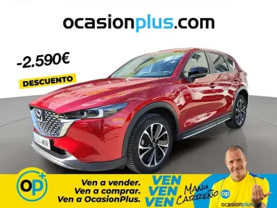 Usado Mazda CX-5 Newground 165 CV (121 kW) 2024 Rojo SUV