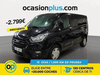 Negro Usado 2023 Ford Transit Custom Trend Familiar | 30.790 € (Caro)