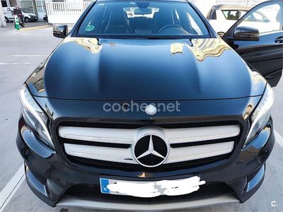 Usado Mercedes GLA220 AMG line 170 CV (125 kW) 2015 Negro SUV