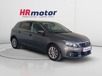 Usado Peugeot 308 Allure 132 CV (97 kW) 2021 Gris Utilitario