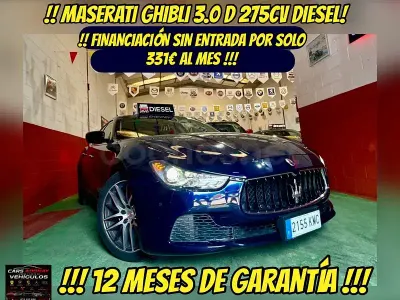 Usado Maserati Ghibli 275 CV (202 kW) 2014 Azul Berlina