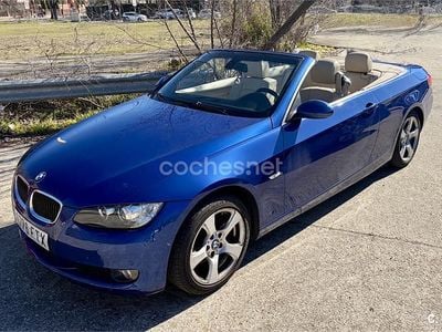Usado BMW 320 Cabriolet 170 CV (125 kW) 2007 Azul Descapotable