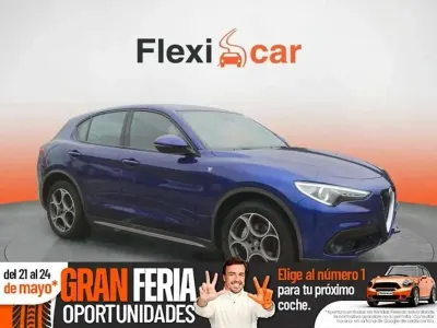 Usado Alfa Romeo Stelvio Ti 211 CV (155 kW) 2022 Azul SUV