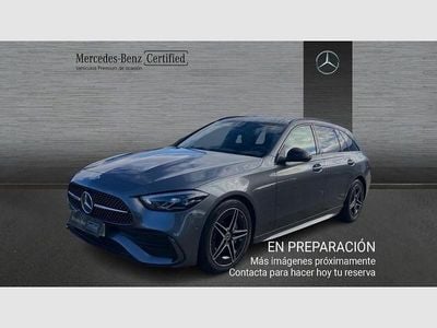 Gris Usado 2025 Mercedes C220 Familiar | 45.490 € (Precio justo)