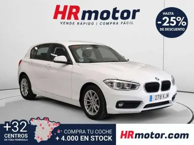 Begagnad BMW 116 116 HK (85 kW) 2018 Vit Halvkombi