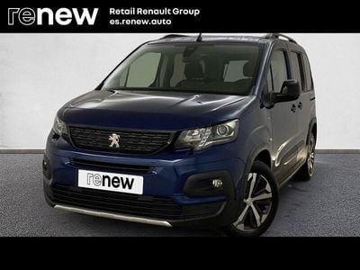 Usado Peugeot Rifter GTi 100 CV (73 kW) 2021 Azul Monovolumen