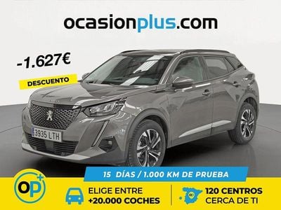 Usado Peugeot 2008 Allure 110 CV (80 kW) 2021 Gris SUV