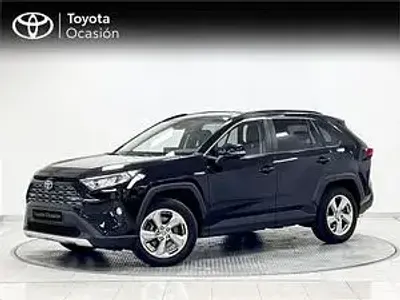 Käytetty Toyota RAV4 Hybrid Advance 222 HP (163 kW) 2021 Musta Katumaasturi