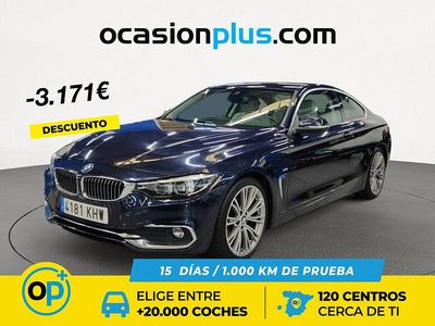 Azul Usado 2018 BMW 420 Coupe | 23.890 € (Un poco caro)