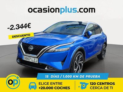 Usado Nissan Qashqai Tekna+ 158 CV (116 kW) 2022 Azul SUV