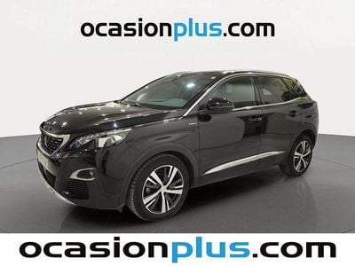 Usado Peugeot 3008 GT-line 165 CV (121 kW) 2017 Negro SUV