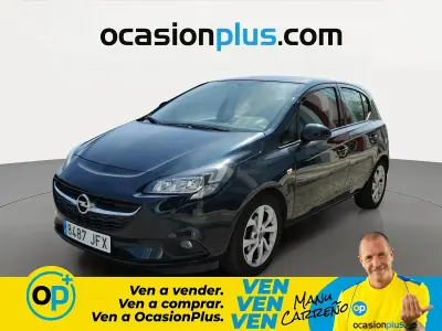 Usado Opel Corsa Selective 90 CV (66 kW) 2015 Verde Utilitario
